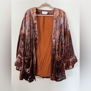Velvet kimono